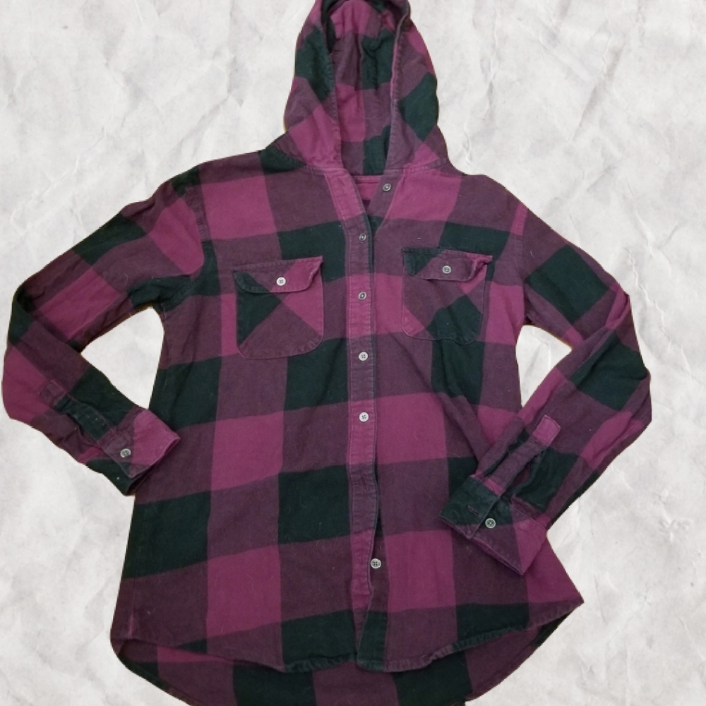 $15 Ripzone Hooded Flannel